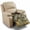 Mushroom Daisy, variant on FOR U DESIGNS Mushroom Daisy Print Recliner Chair Covers Waterproof Anti-Slip Reclining Sofa Slipcover, Recliner Chair that Stay in Place Washable Furniture Protector for Pets