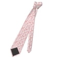 thumbnail image 5 of Naloa Cute Rabbit Carrot Print Solid Color Tie Formal Necktie for Men，Suitable for business, daily life, work, 5 of 5