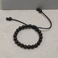 thumbnail image 4 of Ruanlalo Handmade Unisex Wooden Beaded Wax Rope Bracelet Spiritual Hand Jewelry Gift 3#, 4 of 6