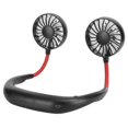 thumbnail image 1 of Portable Hanging Neck Fan, Personal Hands-Free Fan Neck Fan, 3 Speed USB Rechargeable Portable Fan, Mini Neck Fan(Black), 1 of 5