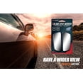 thumbnail image 6 of 2 Pack of Blind Spot Car Mirrors, 3.5 X 1.25 Inches Adjustable Rectangular HD Glass Convex Rear View Wide Angle Side Mirror Blindspot with Self Adhesive Back for Universal Vehicles, 6 of 6