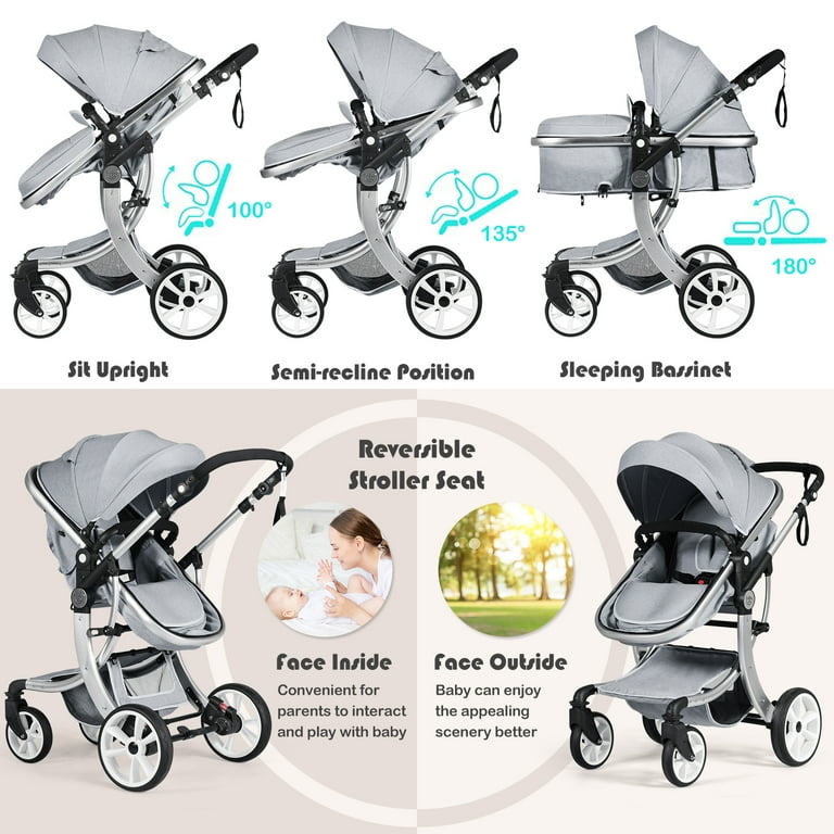  Customer reviews: Reversible Baby Stroller, ELITTLE