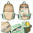 thumbnail image 4 of PENGXIANG Daisy Backpack  Sunflower Print Schoolbag  Bookbag for Middle School, 4 of 6