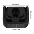 thumbnail image 6 of WEUVEB 4Pcs Elevated Design Rubber Shockproof Pads for Air Conditioner Outdoor Use, 6 of 9