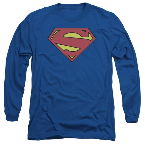 Superman - New 52 Shield - Long Sleeve Shirt - XXX-Large