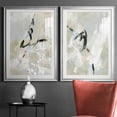 thumbnail image 5 of Wexford Home Scribble Veil I Premium Framed Print, 30.5" x 42.5" - Ready to Hang, Silver (Set of 2), 5 of 9
