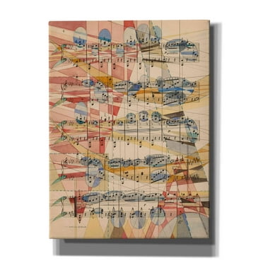 Epic Graffiti 'P Grazioso' by Nikki Galapon, Canvas Wall Art, 40"x54"