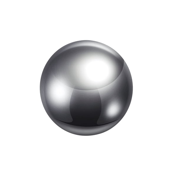 Uxcell Precision Balls 38mm Diameter G10 Chrome Steel Ball for Bearings, Silver 1Pcs