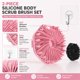 thumbnail image 3 of 2 Piece Silicone Soft Bristle Essential Bathroom Cleaning Items & Home, 3 of 5