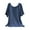 Navy, variant on LYXSSBYX Plus Size Tops under 10.00 Fashion Women Summer Loose Solid T-Shirt Short Sleeve Casual Blouse