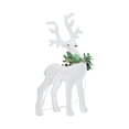 thumbnail image 2 of XWSHYW Decoraciones para El Hogar Colgante de Árbol de Navidad de Peluche con Forma de Reno, Adorno de Ciervo para Fiesta Navideña, 2 of 5