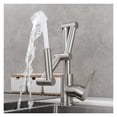 thumbnail image 3 of Brass Pot Filler Faucet Deck Mounted Three-Section Extension Folding Kitchen Faucet Triple Joint Swing Arm For Hot And Cold ,bar Laundry RV Farmhouse, 3 of 7