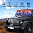 thumbnail image 3 of My Hero Academia Car Windshield Sun Shade, Front Window Sun Shades, Visor Shield Cover For Car Suv Truck, Visor Protector Blocks Uv Rays, Keep Your Vehicle Cool, Medium, 55*29.9 Inch, 3 of 8