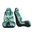 thumbnail image 3 of Sikiie Teal Cactus Car Seat Covers 2PCs Front Car Seat Covers Universal fit for Most Cars SUVs and Trucks-1, 3 of 9