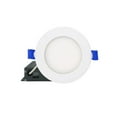 thumbnail image 1 of Panneau Rond LED 4 Pouces 10W 5CCT Garniture Blanche, 1 of 3
