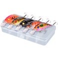 thumbnail image 3 of 5PCS Crankbaits Lures Kit Fishing Lures Kit Set With Treble Hooks For Bass Fishing Saltwater Freshwater, 3 of 9