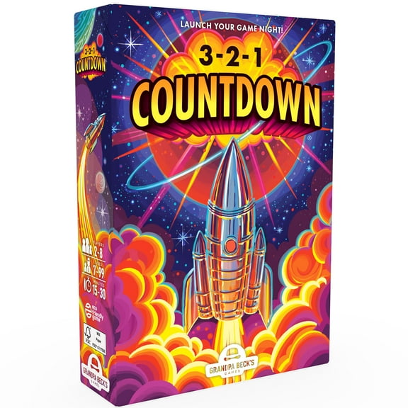 3-2-1 Countdown by Grandpa Beck's Games | Hand Elimination Card Game | From the makers of Cover Your Assets