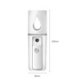 thumbnail image 3 of L2 Mini Nano Facial Mister con espejo superior Handy Cool Mist Sprayer (Blanco), 3 of 6