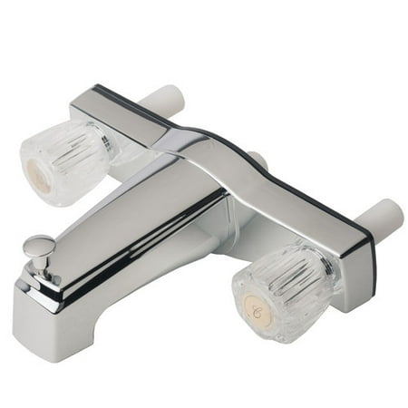 tub mobile faucet shower handle laguna mounted roman brass trim double