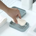 thumbnail image 3 of Kugisaki Double-Layer Bar Soap Dish Bar Soap Holder with Drain Soap Saver Box Container Plastic Soap Dish for Bathroom Shower Kitchen Sink Dish, 3 of 6