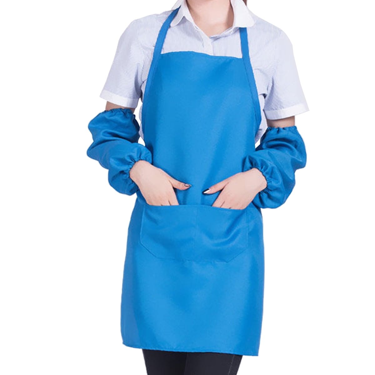 QUALITY TABBARD BAR  APRON TABARD CHEF KITCHEN CATERING CLEANING WITH POCKET 
