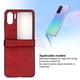 thumbnail image 4 of Funda con tapa ANGGREK para teléfono plegable ultrafina y ligera de Cuero sintético a prueba de golpes para Oppo Find N2 Flip, 4 of 8