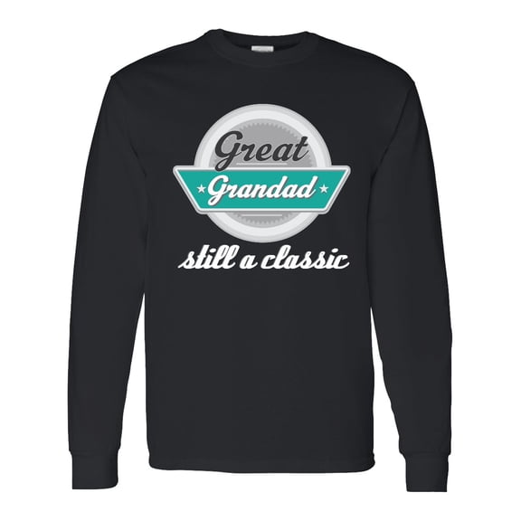 Inktastic Great Grandad Funny Grandfather Long Sleeve T-Shirt