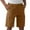 Coffee, variant on GUZOM Mens Cargo Shorts,Gray,Size M,Quick-Dry,Multi-Pocket Elastic Waist for Men’s Work/Outdoor/Casual Wear