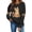 #3Black, variant on MYAOYI Womens Floral Cat Graphic Crewneck Sweatshirt Pullover