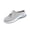 Gray, variant on Women's Walking Shoes Wove Breathable Soft Orthopedic Diabetic Comfortable Sneakers for Women Indoor Outdoor Casual Athletic Work Shoes Beige 5.5