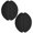 Black, variant on YAOMOBB Heavy-duty Shower Curtain Magnets 2 Pairs Strong Magnetic Shower Curtain Magnets Rust Proof Heavy Duty Holders Never Fall Off