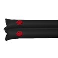 thumbnail image 1 of Robelle 3809-BLK-06 8 ft. Double Chamber Black Water Tube, 6 Pack, 1 of 2