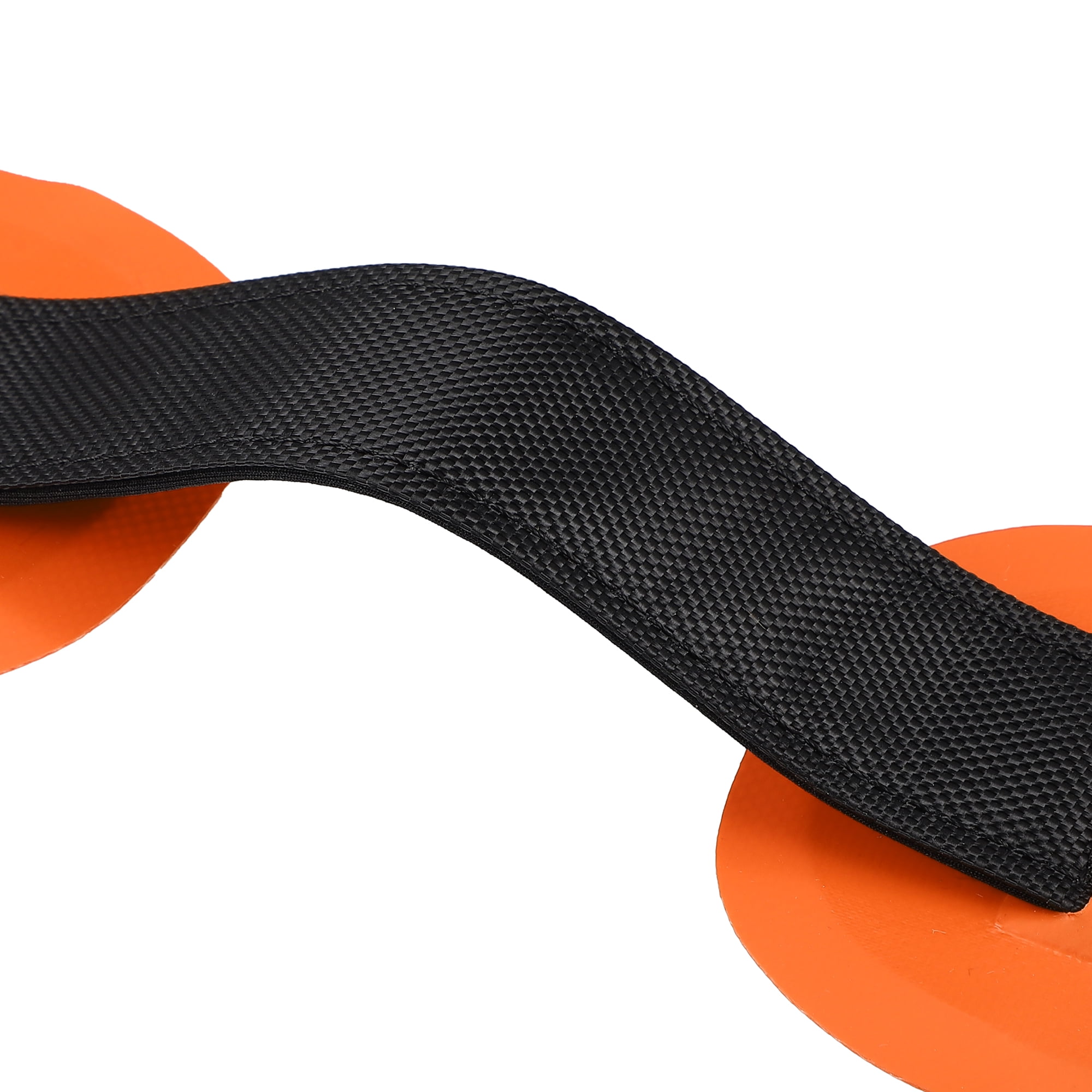 Unique Bargains Universal Strap Handle Patches for Paddle Inflatable Boats Canoe Orange