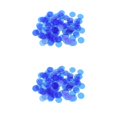 thumbnail image 4 of maskred Transparent Color Counters Plastic Marker for Professional Bingo Game Blue 1.5x1.5cm 2Set, 4 of 6
