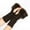 Coffee, variant on Knit Arm Warmers Fingerless Gloves for Women Winter Wrist Warmers with Thumb Hole