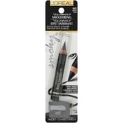 (2 pack) L'Oreal Paris Voluminous Smoldering Eyeliner with Custom Sharpener, Black