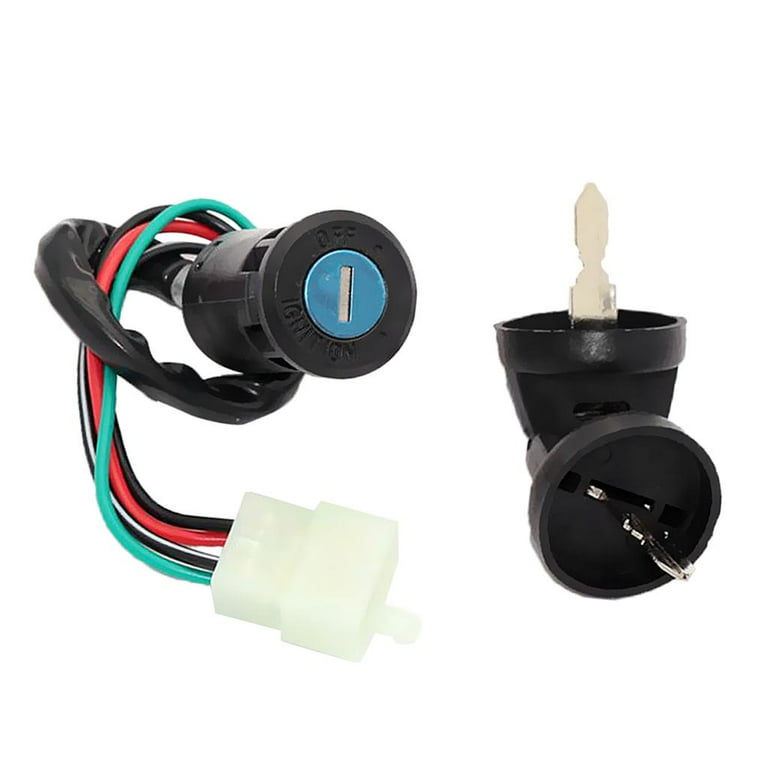 Zxpjkyu 4 Pin Wire Ignition Key Switch For Chinese Quad 4 Wheeler