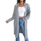 thumbnail image 5 of Women's Open Front Knit Coat, Dropped Shoulder Sleeves Casual Loose All Match Women's Cardigan Knit Coat For Home ANGGREK Otros, 5 of 6