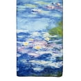thumbnail image 1 of Bufanda Galleria Enterprises Monet Waterlilies 100% poliéste, 1 of 3