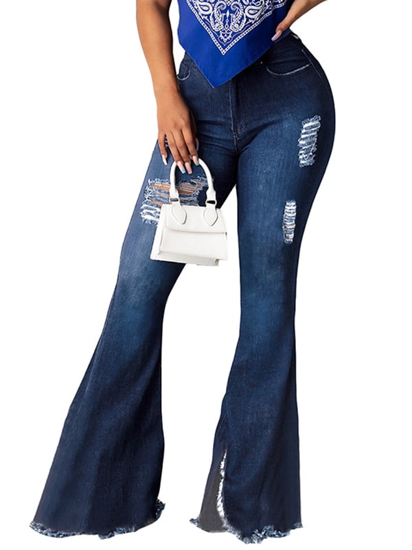 ladies stretch bootcut jeans