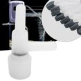 thumbnail image 4 of Regulador de válvula de bomba de interruptor de aire ajustable Universal de plástico blanco de 10 Uds para acuario de pecera, 4 of 5