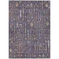 thumbnail image 2 of Addison Rugs Chantille Indoor/Outdoor Transitional Floral Eggplant Washable Rectangle Rug, 3' x 5', 2 of 6