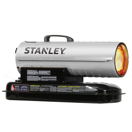 STANLEY 80,000 BTU Kerosene/Diesel Forced Air Heater for Garages, Shops, Job Sites