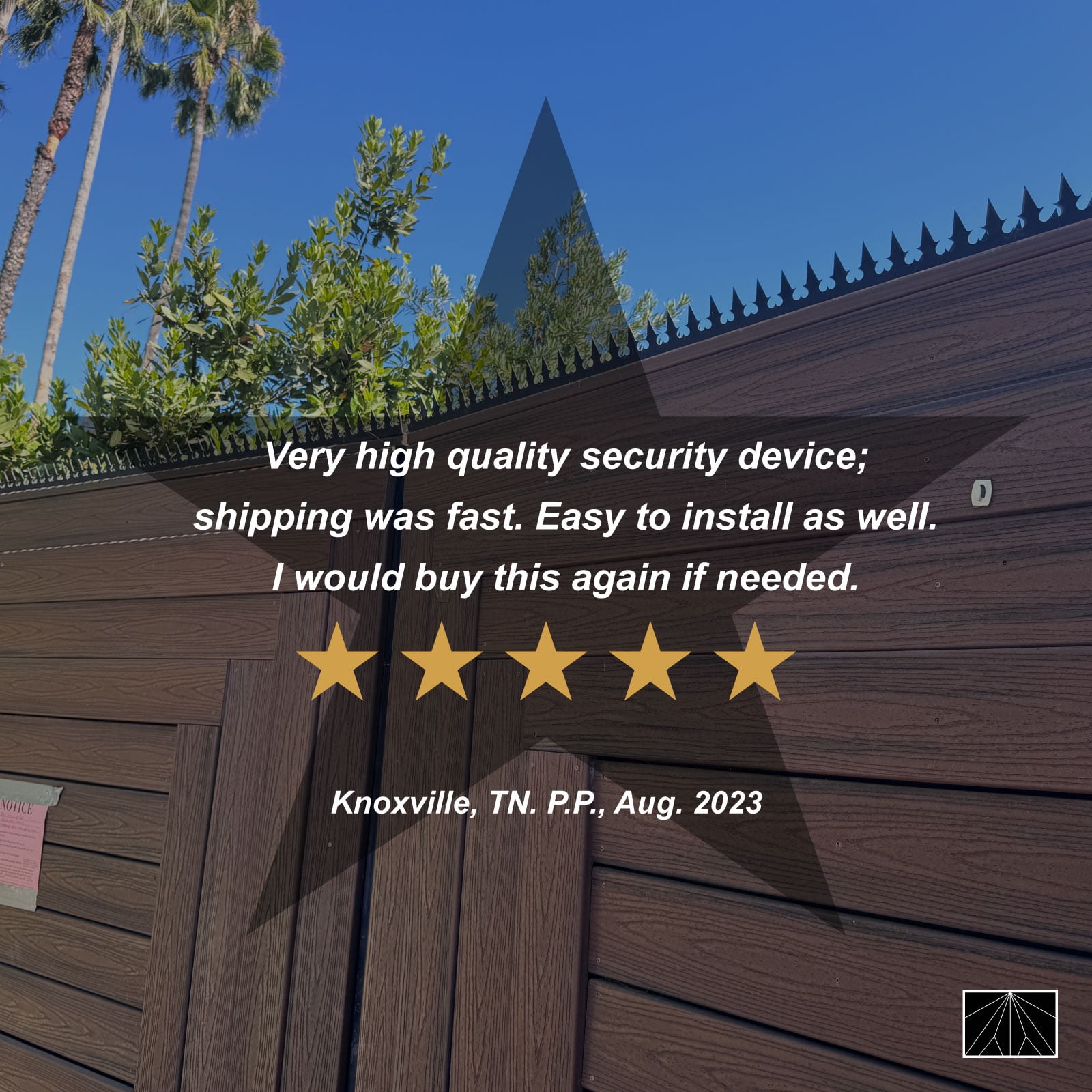 Ninja Deterrent™ | Fence Spikes Wall Spikes Anti Climb Home Security Guard| GizaGiza Heart Dual Bladed 1.0m White | Bird Spikes
