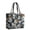 Many cats, variant on jowamay Quilted Tote Bag Large Animal Retro Small Pouch Lightweight Portable Grocery Large Shoulder Tote Bag for Shopping Work