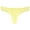 Yellow, variant on Women's Briefs V Cut Panties for Women Pack Women's Seamless Underwear plus Size Extra Large Panties for Women Underwear Bikini Brief Lace Bikini Briefs Blue One Size