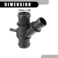 thumbnail image 4 of Unique Bargains Engine Radiator Coolant Hose Connector No.1K0121087H for Volkswagen Eos 2.0L 2007-2008, 4 of 7
