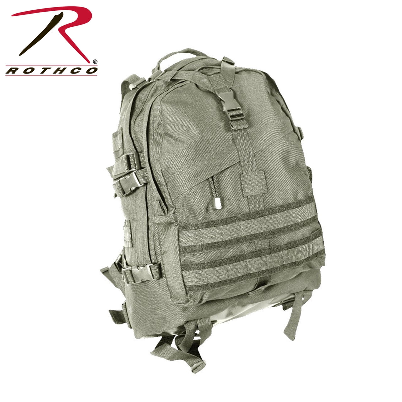 Rothco Foliage Green Large Transport Pack – 37L, MOLLE Compatible, Hydration Ready