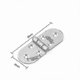 thumbnail image 3 of 4pcs Furniture Fittings Folding Self Supporting Folding Table Cabinet Door Hinge Flush Mounted For Kitchen Furniture, 3 of 3