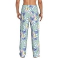 thumbnail image 3 of Daiia Colorful Butterfly Men's Sleep Pant with Pockets and Drawstring,Pajama Pants-Large, 3 of 9